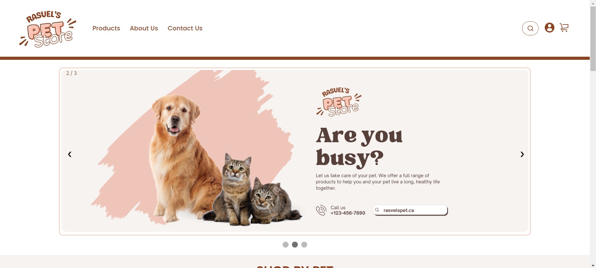 Rasvel's Pet Store